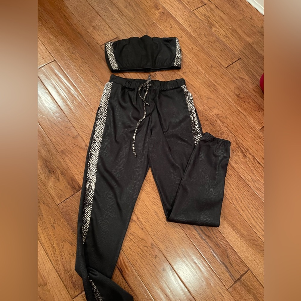 Snakeskin Pant & Tube top set
